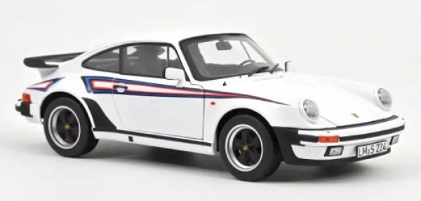 187668 Porsche 911 Turbo 3.3 1980 White 1:18